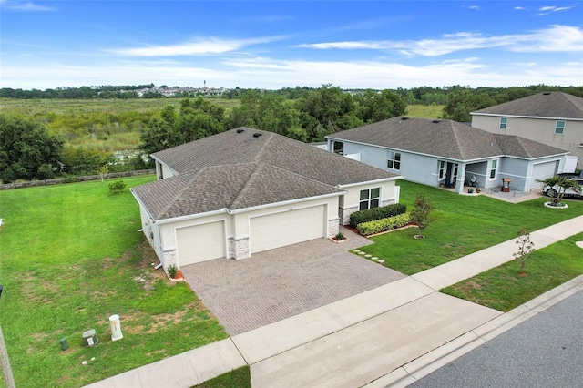 641 Black Eagle Dr, Groveland, FL 34736 - aerial view of property and surrounding area