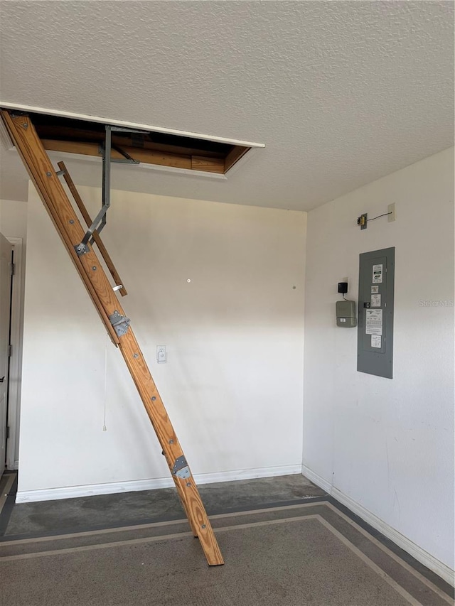 2530 Hanlon Ter, The Villages, FL 32162 - garage featuring electric panel and baseboards