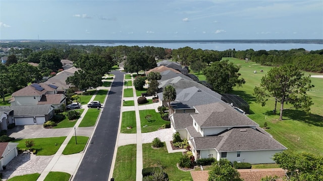 4239 Fawn Meadows Cir, Clermont, FL 34711 - aerial perspective of suburban area featuring a nearby body of water