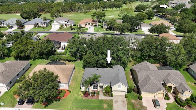4239 Fawn Meadows Cir, Clermont, FL 34711 - aerial perspective of suburban area with a golf club
