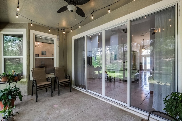 4239 Fawn Meadows Cir, Clermont, FL 34711 - view of patio / terrace with a ceiling fan