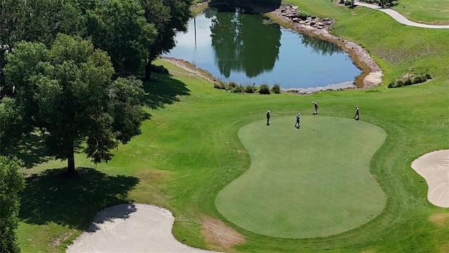 4239 Fawn Meadows Cir, Clermont, FL 34711 - view of property's community featuring a water view and view of golf course