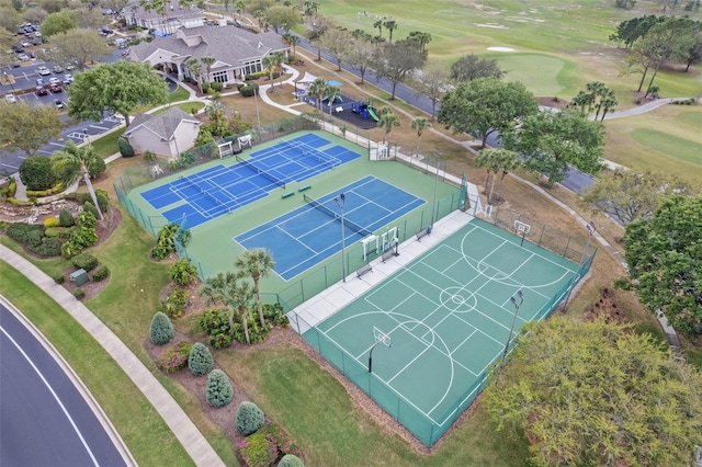 4239 Fawn Meadows Cir, Clermont, FL 34711 - aerial view of a golf course