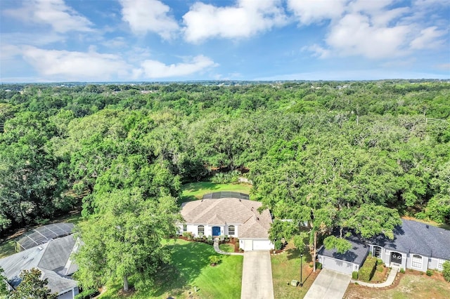 34231 Shadewood Cir, Leesburg, FL 34788 - view from above of property featuring a forest