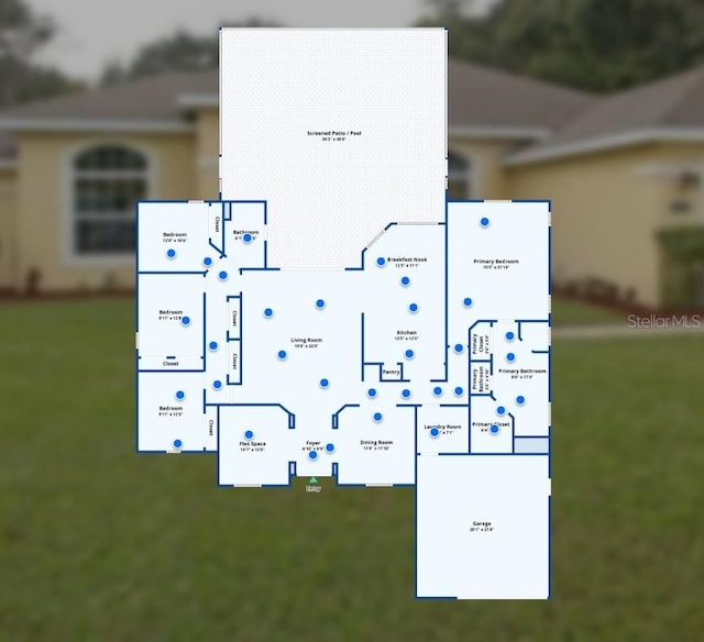 34231 Shadewood Cir, Leesburg, FL 34788 - property floor plan