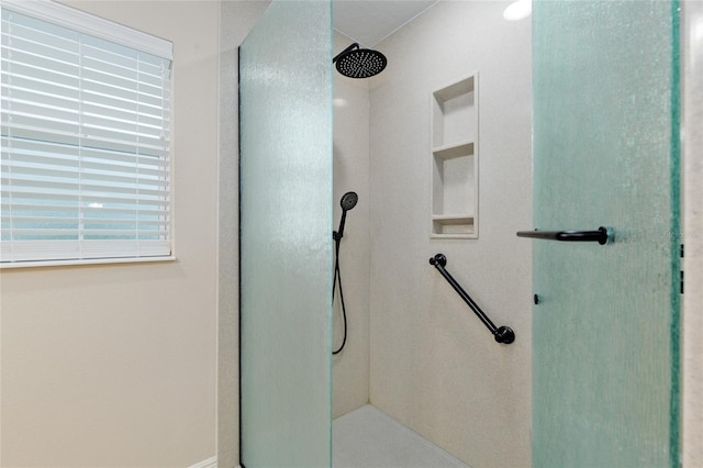 3097 Bureau Path, The Villages, FL 32163 - bathroom featuring a stall shower