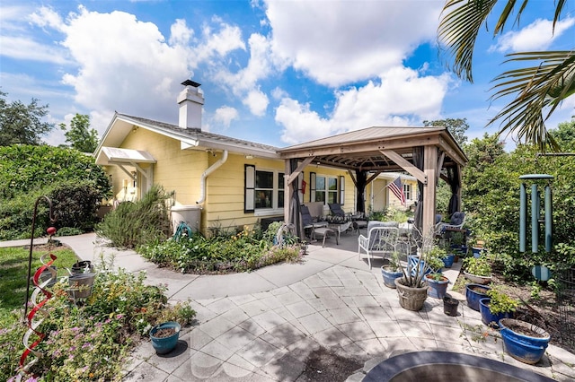 101 Lakeshore Blvd, Saint Cloud, FL 34769 - view of patio / terrace with a gazebo and outdoor lounge area