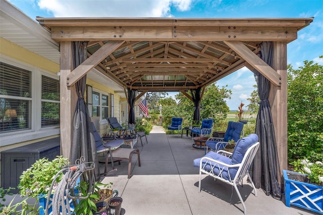 101 Lakeshore Blvd, Saint Cloud, FL 34769 - view of patio / terrace with a gazebo
