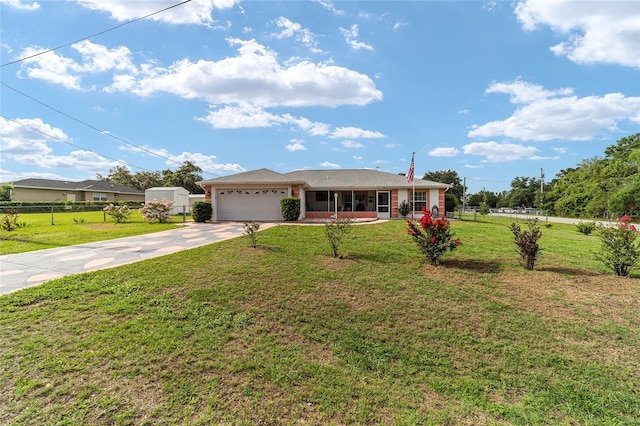 8850 SE 156th St, Summerfield, FL 34491 - single story home featuring concrete driveway and an attached garage
