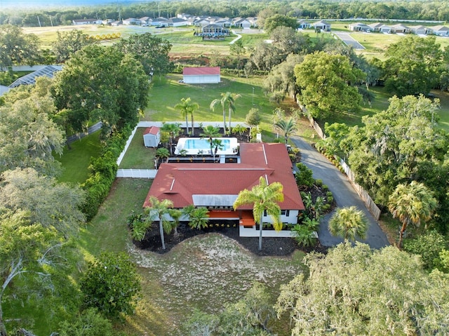 9269 Silver Lake Dr, Leesburg, FL 34788 - view of subject property featuring a tree filled landscape