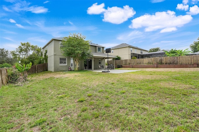 107 Wekiva Pointe Cir, Apopka, FL 32712 - back of house with a patio area and stucco siding