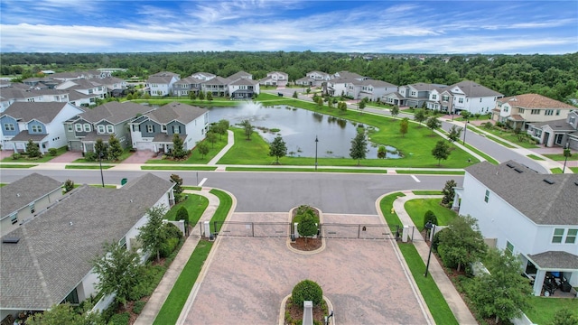 14501 Wabasso Loop, Winter Garden, FL 34787 - aerial view of residential area featuring a large body of water