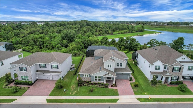 14501 Wabasso Loop, Winter Garden, FL 34787 - aerial view of residential area with a nearby body of water