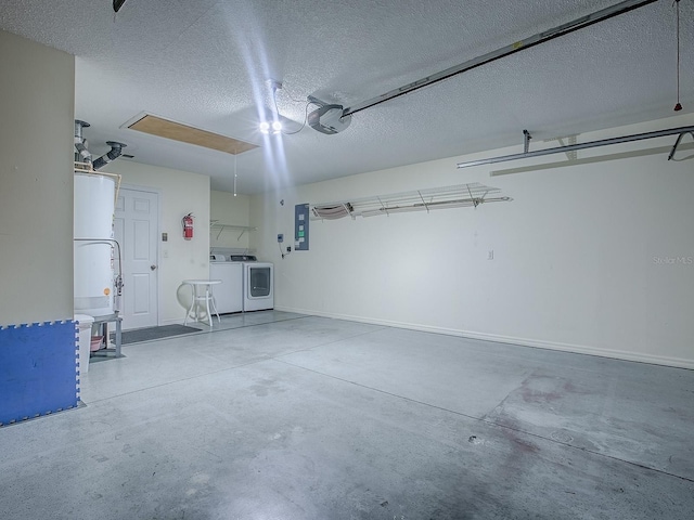2799 Privada Dr, The Villages, FL 32162 - garage with electric panel and separate washer and dryer