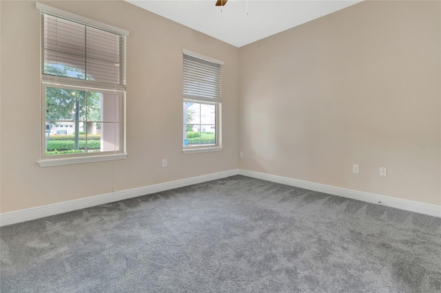 15531 Waterleigh Cove Dr, Winter Garden, FL 34787 - carpeted empty room featuring baseboards and ceiling fan