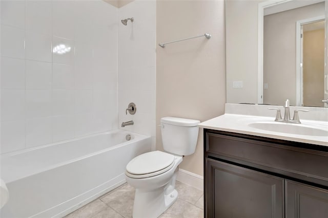 15531 Waterleigh Cove Dr, Winter Garden, FL 34787 - full bath with vanity, tub / shower combination, and tile patterned flooring