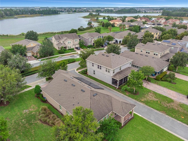 15531 Waterleigh Cove Dr, Winter Garden, FL 34787 - aerial perspective of suburban area with a nearby body of water