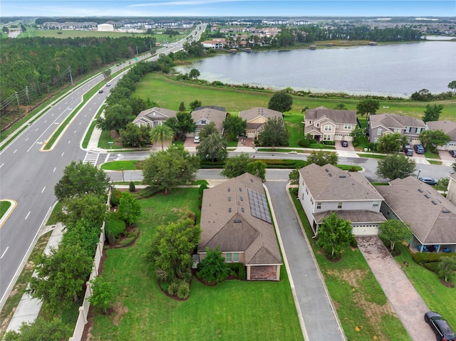 15531 Waterleigh Cove Dr, Winter Garden, FL 34787 - aerial perspective of suburban area with a nearby body of water