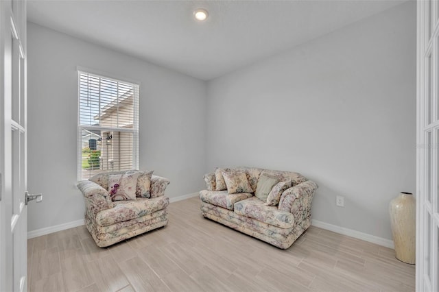 2147 Timber Creek Ln, Clermont, FL 34715 - sitting room with baseboards and wood finished floors