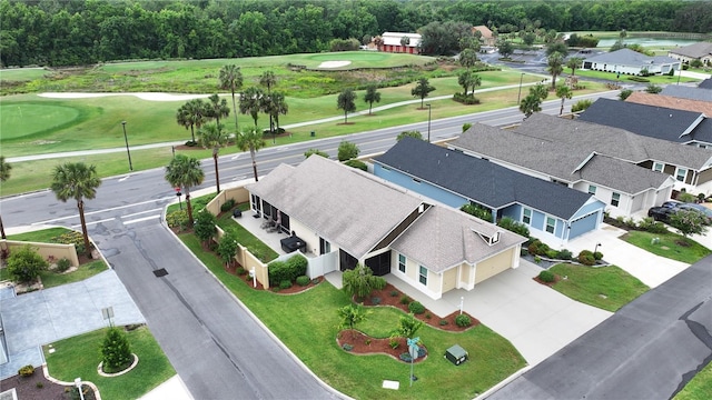 3466 Smedley Rd, The Villages, FL 32163 - aerial perspective of suburban area featuring a local golf course