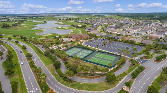 3978 Nottingham Loop, The Villages, FL 32163 - aerial view of property's location featuring a large body of water and nearby suburban area
