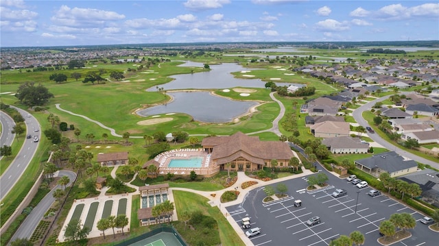 3978 Nottingham Loop, The Villages, FL 32163 - aerial perspective of suburban area with a large body of water