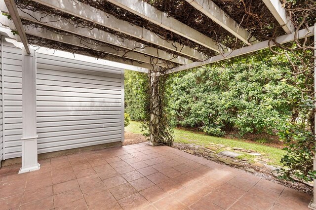 2991 Saint Thomas Ln, The Villages, FL 32162 - view of patio / terrace featuring a pergola