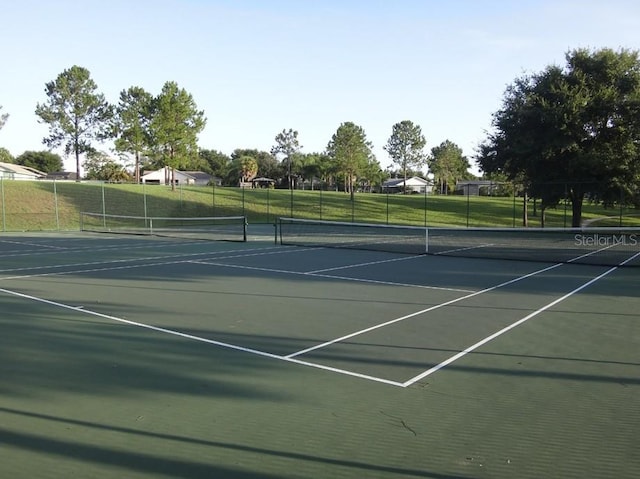 15916 Indian Wells Ct, Clermont, FL 34711 - view of tennis court