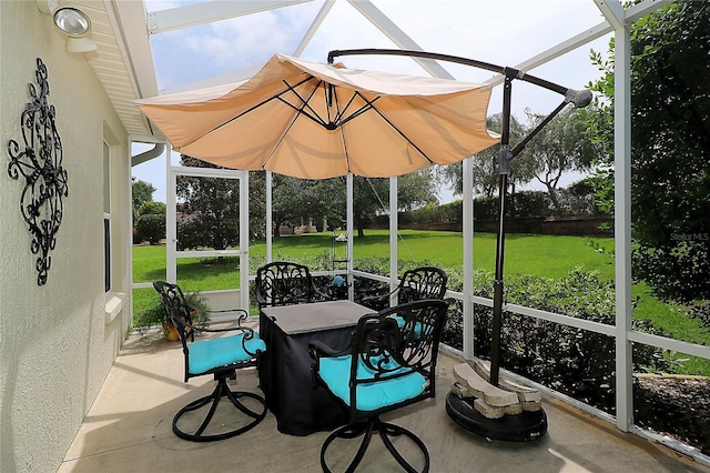 1553 Lynchburg Loop, The Villages, FL 32162 - view of sunroom