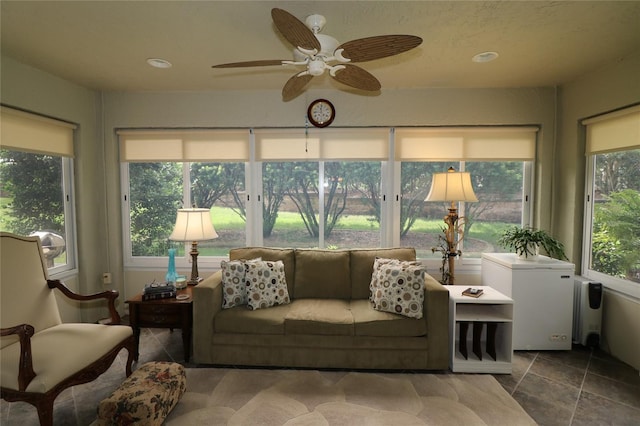 1553 Lynchburg Loop, The Villages, FL 32162 - sunroom / solarium featuring plenty of natural light