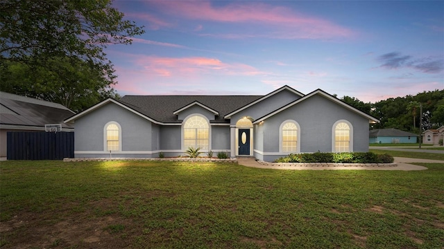 2705 Bayview Dr, Eustis, FL 32726 - ranch-style home with stucco siding