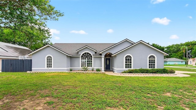 2705 Bayview Dr, Eustis, FL 32726 - ranch-style house featuring stucco siding