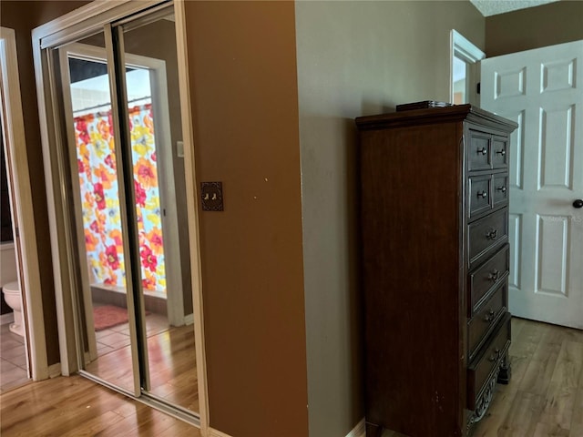 9375 Woodbreeze Blvd, Windermere, FL 34786 - doorway to outside with light wood-style floors and baseboards