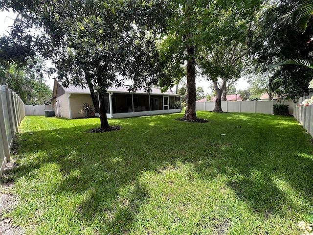 9375 Woodbreeze Blvd, Windermere, FL 34786 - view of yard with a sunroom