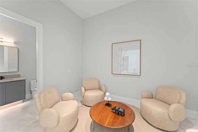 16320 Pendio Dr, Bella Collina, FL 34756 - living area with baseboards
