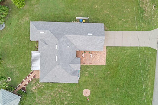316 Dupont Cir, Howey In The Hills, FL 34737 - view from above of property