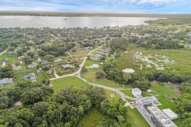 316 Dupont Cir, Howey In The Hills, FL 34737 - aerial overview of property's location with a nearby body of water