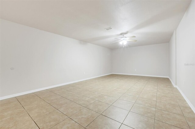 2745 Shearwater St, Clermont, FL 34711 - unfurnished room featuring ceiling fan and light tile patterned floors