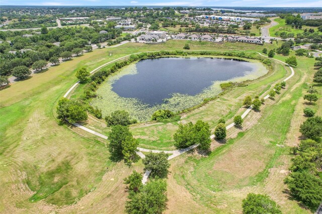 2745 Shearwater St, Clermont, FL 34711 - aerial view of property and surrounding area featuring a nearby body of water