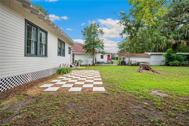 263 NE 1st St, Webster, FL 33597 - view of yard