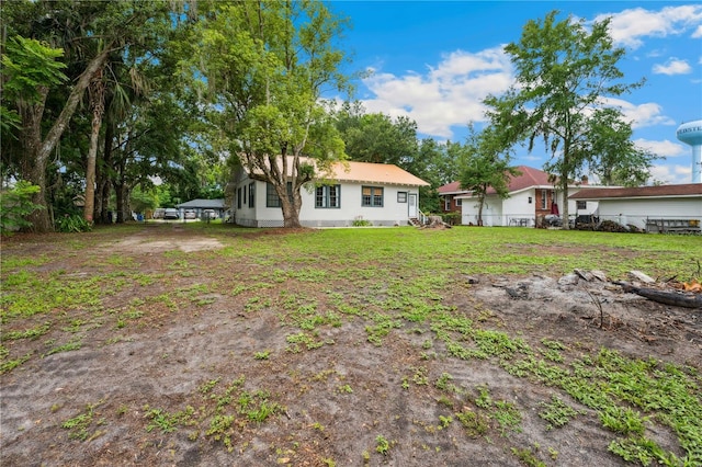 263 NE 1st St, Webster, FL 33597 - view of yard
