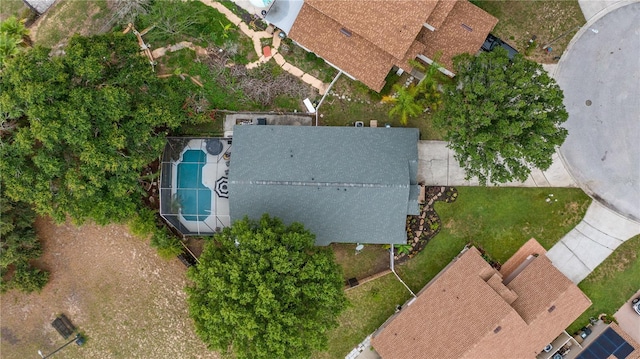 1130 Woodsong Way, Clermont, FL 34714 - view from above of property with a pool area
