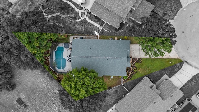 1130 Woodsong Way, Clermont, FL 34714 - drone / aerial view of a pool