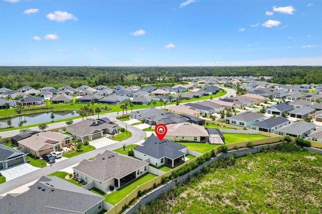 4157 Tiedemann Loop, The Villages, FL 32163 - aerial view of residential area featuring a large body of water