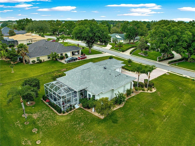 39145 Treeline Dr, Lady Lake, FL 32159 - aerial perspective of suburban area