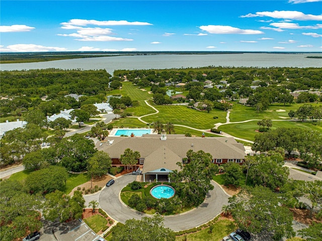 39145 Treeline Dr, Lady Lake, FL 32159 - view of property location with a large body of water and a pool