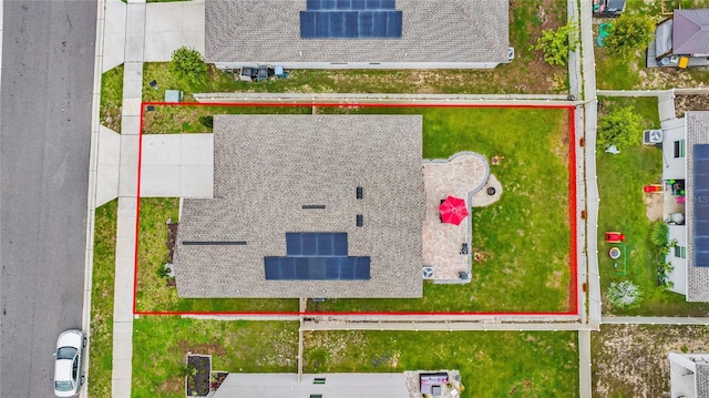 733 Citrus Reserve Blvd, Davenport, FL 33837 - aerial overview of property's location with property parcel outlined