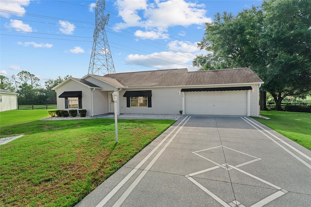2557 Privada Dr, The Villages, FL 32162 - ranch-style home with a garage and concrete driveway