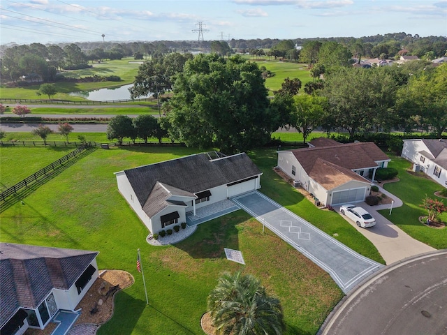 2557 Privada Dr, The Villages, FL 32162 - aerial view of residential area featuring a large body of water