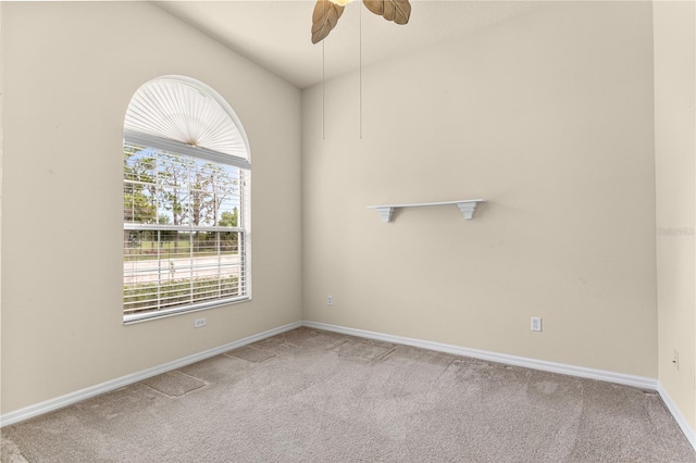 29152 David Ct, Tavares, FL 32778 - unfurnished room featuring carpet and ceiling fan